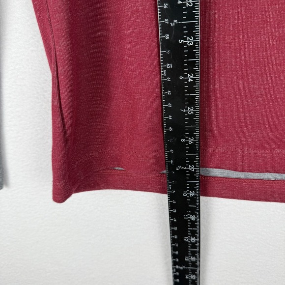 NEW Michael‎ Kors Sweater Mens Small Merlot Colorblock Crewneck Pullover - Picture 5 of 9